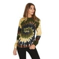 thumbnail image 4 of DARESAY Tie Dye Style Long Sleeve T-Shirt Men Women - Fun, Multi Color Tops, 4 of 7