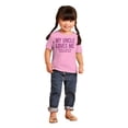 thumbnail image 4 of Uncle Loves Me Bought This One Piece Toddler Boy Girl T Shirt Infant Toddler Brisco Brands 6M, 4 of 6