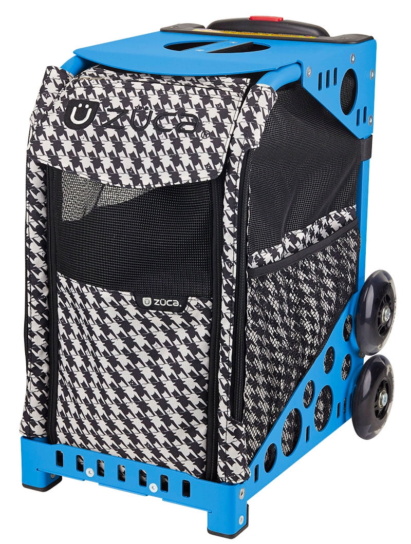 Zuca Pet Carrier Houndstooth Black