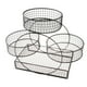 thumbnail image 2 of Cesta de frutas de varias capas, organizador multiusos para frutas y verduras. Negro, 2 of 9