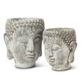 thumbnail image 2 of Buddha Head Planter, 2 of 4