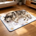 thumbnail image 6 of AuroraX Ice Silk Cooling Mat for Dogs Cats Pressure Activated Indoor Vibrant Non Gel Pet Cooling Mat for Cats Non-Toxic Cooling Pads for Dogs in Pets, 6 of 8