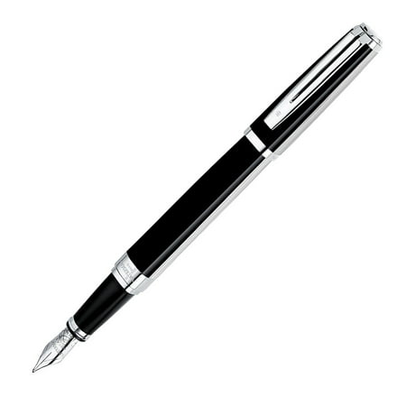 Waterman Exception Fountain Pen - Night & Day Platinum Trim - Fine (Best Waterman Fountain Pen)