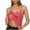 Red, variant on Xixinqiwan No Boundaries Summer Tank Top for Women,Tank Tops for Women Seamless Soft Comfort Spaghetti Strap Cami Top Basic Trendy Sleeveless Yoga Shirts
