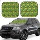 thumbnail image 1 of Balery traditional Irish colours Parasol para parabrisas de coche de 2 piezas | Parasol plegable para parabrisas delantero de coche para la mayoría de sedanes-Large, 1 of 6
