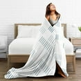 thumbnail image 5 of ZNDUO Geometric Polka Dot Texture Art Pattern Throw Blanket, Lightweight Cozy Soft Throw Blanket for Couch, 60"x50" Throw Blankets for Bed, 5 of 8