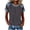 Black, variant on UAMVSH Short Sleeve Shirts for Women Crewneck Patchwork Knit Tops Casual Summer Loose Striped T Shirt Fashion Clothing