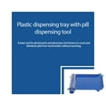 thumbnail image 3 of tamizeot Pill Counting Tray Handheld Sorting Plate Dispenser Spatula Safety Dispensing Household Professional Accessory, 3 of 6