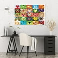 thumbnail image 5 of Romantic Collage-Creative Love 500 Piece Adult Jigsaw Puzzle, Intellectual Challenge, Home Wall Decoration, Holiday Party, Birthday Gift, Adult Fun Jigsaw Puzzle. Size: 20.5 x 15 in, 5 of 6