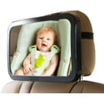 thumbnail image 1 of Espejo de coche para bebé Espejo de asiento trasero más estable con mate premium, 1 of 7