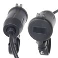 thumbnail image 1 of Enchufe de cargador de coche Dual USB Cargador de motocicleta Carga rápida QC3.0 Multiprotección Likrtyny Accesorios para autos y motos, 1 of 9