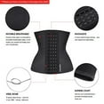 thumbnail image 6 of Waist Trainer for Women Trimmer Belt Latex Corset Cincher Body Shaper, 6 of 6