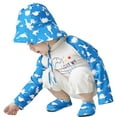 thumbnail image 4 of Swimsuit Boy Cute Print Bathing Suits Boy Rash Guard Swimming Suit for Boys 3-4 Years, 4 of 8