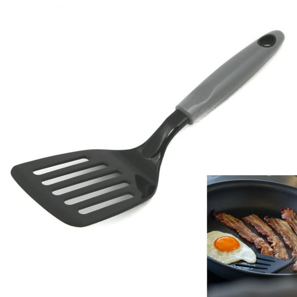 1 Nylon Turner Slotted Heat Resistant Kitchen Utensil Spatula Flipper 10 5 Walmart Com Walmart Com