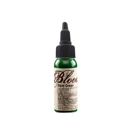 Bloodline Stem Green Tattoo Ink (Best Color Ink For Dark Skin)