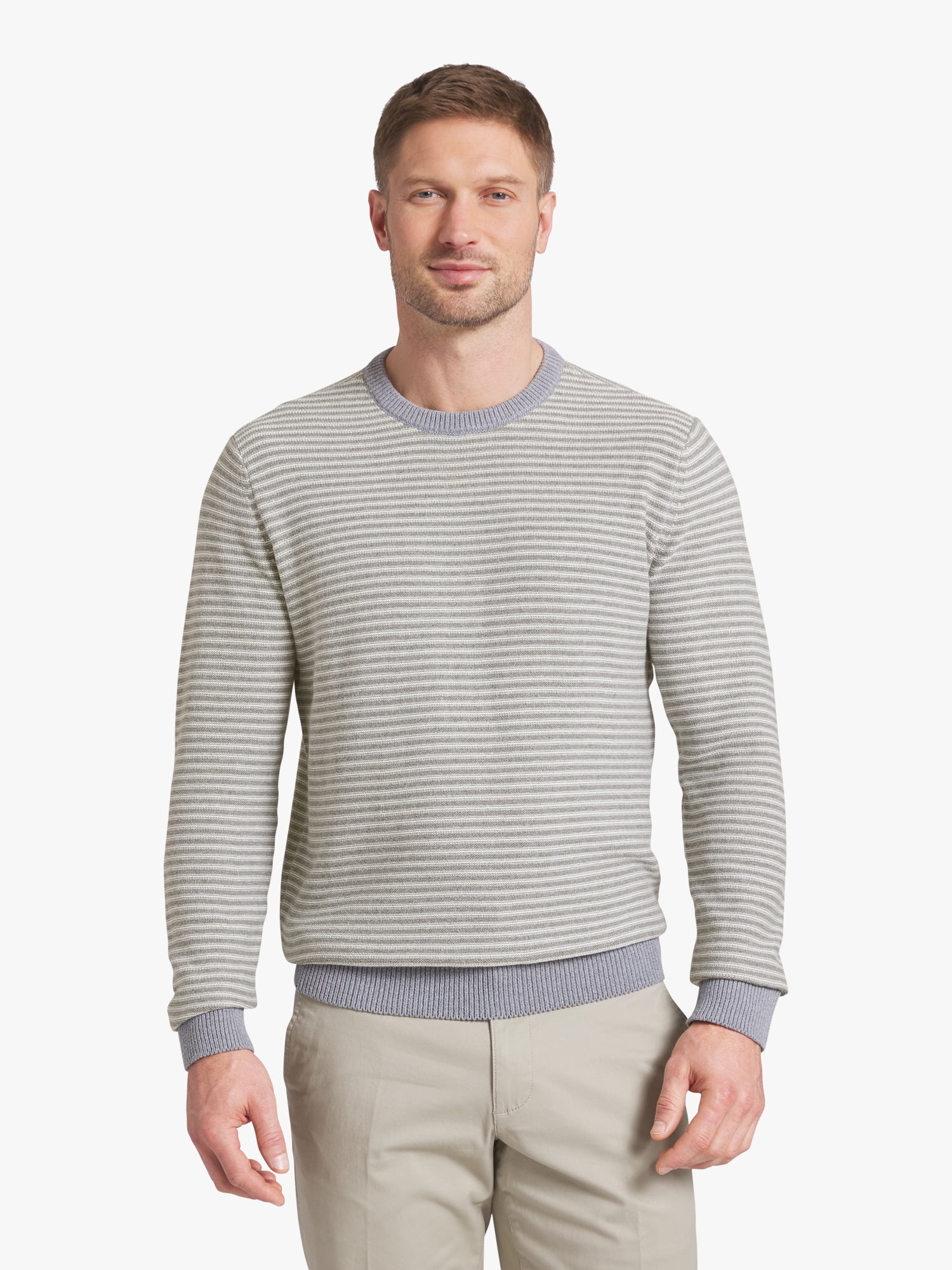 Chaps Men's & Big Men's Long Sleeve Crewneck Sweater, Sizes S-3XL