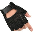 thumbnail image 4 of 2pack Durability Men's Mittens Half Finger Wools Leather Gloves Outdoor Sports for Gym, Motorcycle Cycling, and Outdoors, 4 of 8