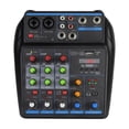 thumbnail image 1 of Console de Mixage DJ 4 Canaux avec Système de Moniteur d'Alimentation Phantom 48V Mixeur USB, 1 of 5