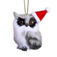 thumbnail image 1 of Xihbxyly Venta de Liquidación de Almacén Búho de Simulación Regalos de Navidad Regalos Decoración Del Árbol de Navidad Objetos Colgantes, 1 of 7