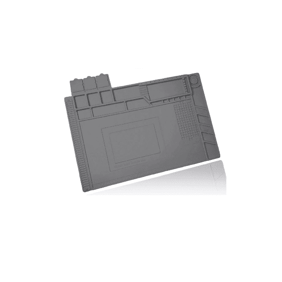 Tapete Antiestático Silicon Área De Trabajo+kit Herramientas GRIS