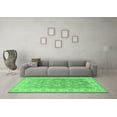 thumbnail image 3 of Ahgly Company Indoor Rectangle Persian Emerald Green Traditional Area Rugs, 5' x 8', 3 of 4