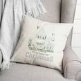 thumbnail image 3 of Creative Products Home For Christmas 18 x 18 Spun Poly Pillow, 3 of 3