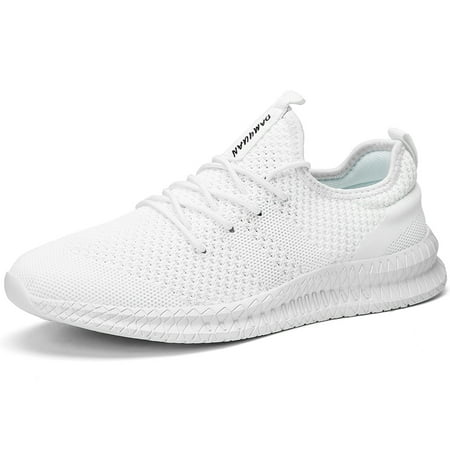 Tvtaop Men Shoes Slip on Sneakers Casual Walking Shoes Breathable Mesh Sport Athletic Shoes Lightweight