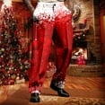 thumbnail image 2 of Vividxx Pants For Men Merry Christmas Day Suit Trousers Holiday Printed Casual Novel Button Pants Male Comfortable Casual Pants Fashion, 2 of 4