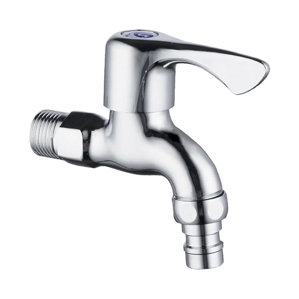 Grifo doméstico con núcleo de cobre y material de acero inoxidable, duradero, para lavadora, baño y cocina, herramientas para grifos de baño.