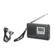 thumbnail image 1 of Mini Radios Portátiles Receptor Fm / Mw / Sw Con Reloj Despertador Digital Receptor De Radio Fm Negro Guardurnaity EL008323-00, 1 of 6