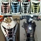 thumbnail image 2 of protectora vinilo motocicleta 4 piezas 3D Universal Red kusrkot Protector del gas del tanque, 2 of 8