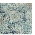 thumbnail image 4 of SAFAVIEH Madison Willoughby Overdyed Floral Area Rug, Ivory/Blue, 2'3" x 3'11", 4 of 6