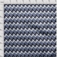 thumbnail image 3 of oneOone Georgette Viscose Fabric Chevron Geometric Decor Fabric Printed BTY 42 Inch Wide, 3 of 4
