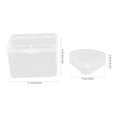 thumbnail image 3 of 9pcs Transparent Makeup Sponge Box Portable Cosmetic Egg Holder Versatile Plastic Box for Powder Puff, 3 of 8