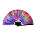 thumbnail image 1 of Abanico de baile plegable decorativo plegable compacto multifuncional creativo elegante Vistoso, 1 of 9