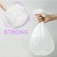 thumbnail image 3 of Trash Bags 13 Gallon Tall Kitchen Garbage Bags, Biodegradable White Recycling Trash Can Liners, 75 Count Durable Eco-Friendly Waste Bags, 3 of 9