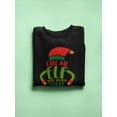 thumbnail image 3 of Call Me Elf One More Time Sweatshirt Men -Image by Shutterstock, Male 3X-Large, 3 of 4