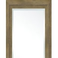 thumbnail image 3 of hometrends Reclaimed Wood Bevel Leaner Mirror 20x60in, 3 of 5
