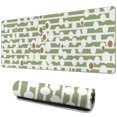 thumbnail image 1 of Upgrade Your Gaming Station with the Vintage Flowers Keyboard Mouse Pad - Large Desk Pads Decor for Girls, Perfect for High-Intensity Gaming - Non-Slip Rubber Base for Stable Movement, 31.5x11.8 inch, 1 of 7