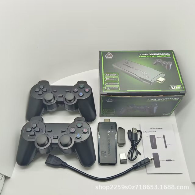 Consola de juegos M8 con 2,4 g, inalámbrica, HD, para PS1, retro, arcade, para TV en casa