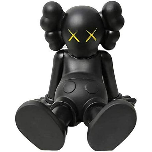 Nuevo prototipo tumbado KAWS original compañero de 6 pulgadas 15 cm modelo de arte figura de acción coleccionable modelo juguete como tumbado negro Negro tumbado. Negro tumbado. Xishao Juguetes