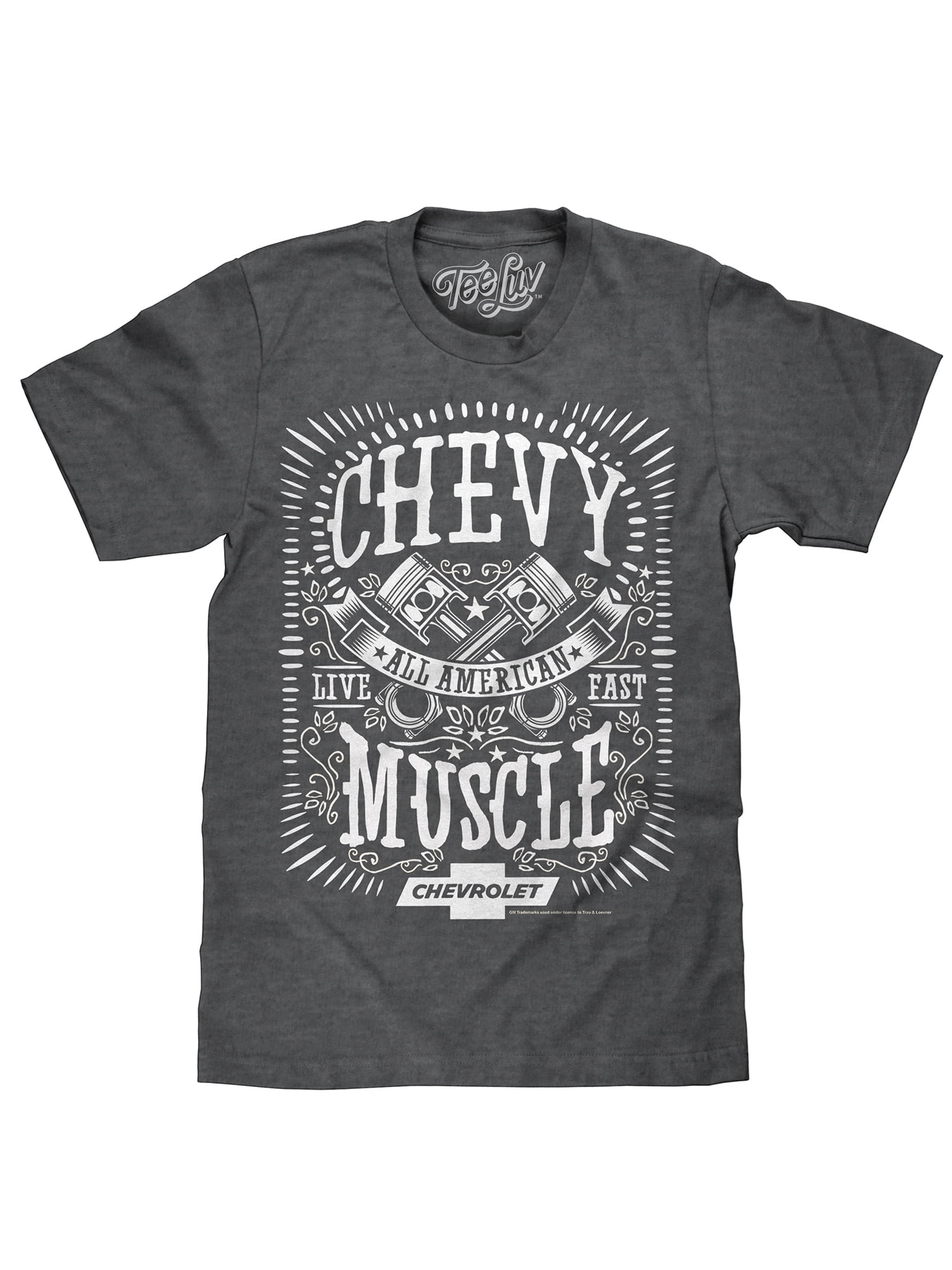 Chevrolet SIMPLE VINTAGE BOWTIE Licensed Adult T-Shirt All Sizes