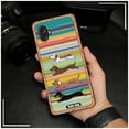 thumbnail image 5 of LYM-Phone Case For Samsung Galaxy Xcover6 Pro/SM-G736U/B, Anti-knock Graffiti Protective Silicone Soft case Waterproof Full wrap Fashion Design Back Cover Durable Anti-dust Shockproof, 5 of 9