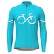thumbnail image 5 of Maillot de ciclismo de manga larga de otoño, camisetas de ciclismo transpirables de secado rápido para hombre, ropa para deportes al aire libre, ciclismo de montaña y carretera, 5 of 5