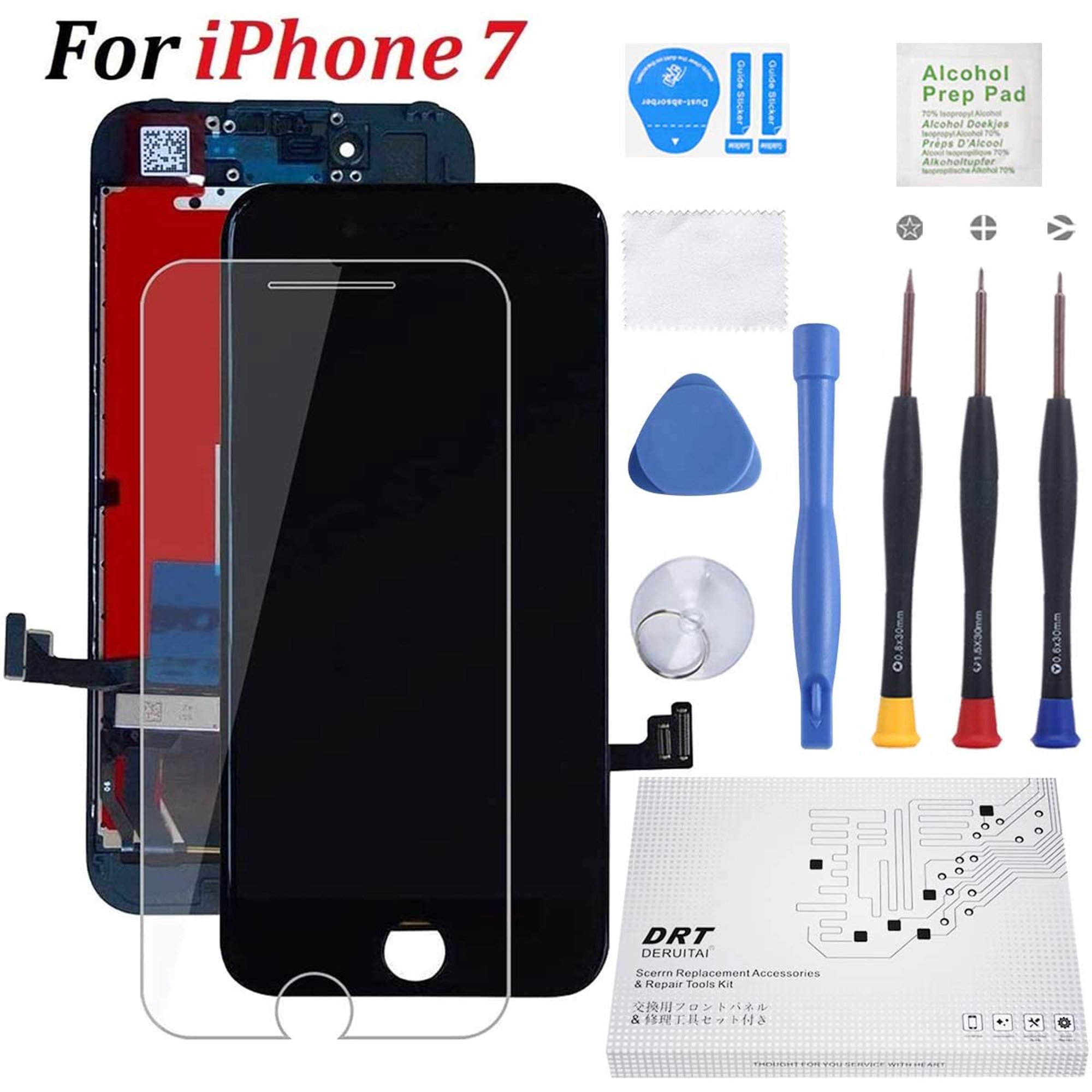 Drt Iphone 7 Screen Replacement 4 7 Lcd Touch Screen Digitizer Assembly Set Premium Glass Screen Protector Free Walmart Canada Drt Iphone 7 Screen Replacement 4 7 Lcd Touch Screen Digitizer Assembly Set Premium Glass Screen Protector Free Walmart Canada