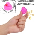 thumbnail image 3 of Paquete de 54 Mini Patos de Goma Juego de Mini Patos de Goma de Colores Juguete de Baño para Niños Flotador y Chirrido Patos Pequeños Juego de Juguetes de Piscina para Niños Favores de Fiesta Suminist, 3 of 5