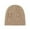 Khaki, variant on Casual Warm Thick Woolen Knitted Earmuff Hat, Beige, A, 1 Count