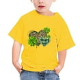 thumbnail image 4 of Edvintorg 3-14Years Kids Graphic Tees St. Patrick's Day Kids Boys Girls Summer Tshirt Fashion Cute Round Neck Printed Short Sleeve Casual Tops, 4 of 4