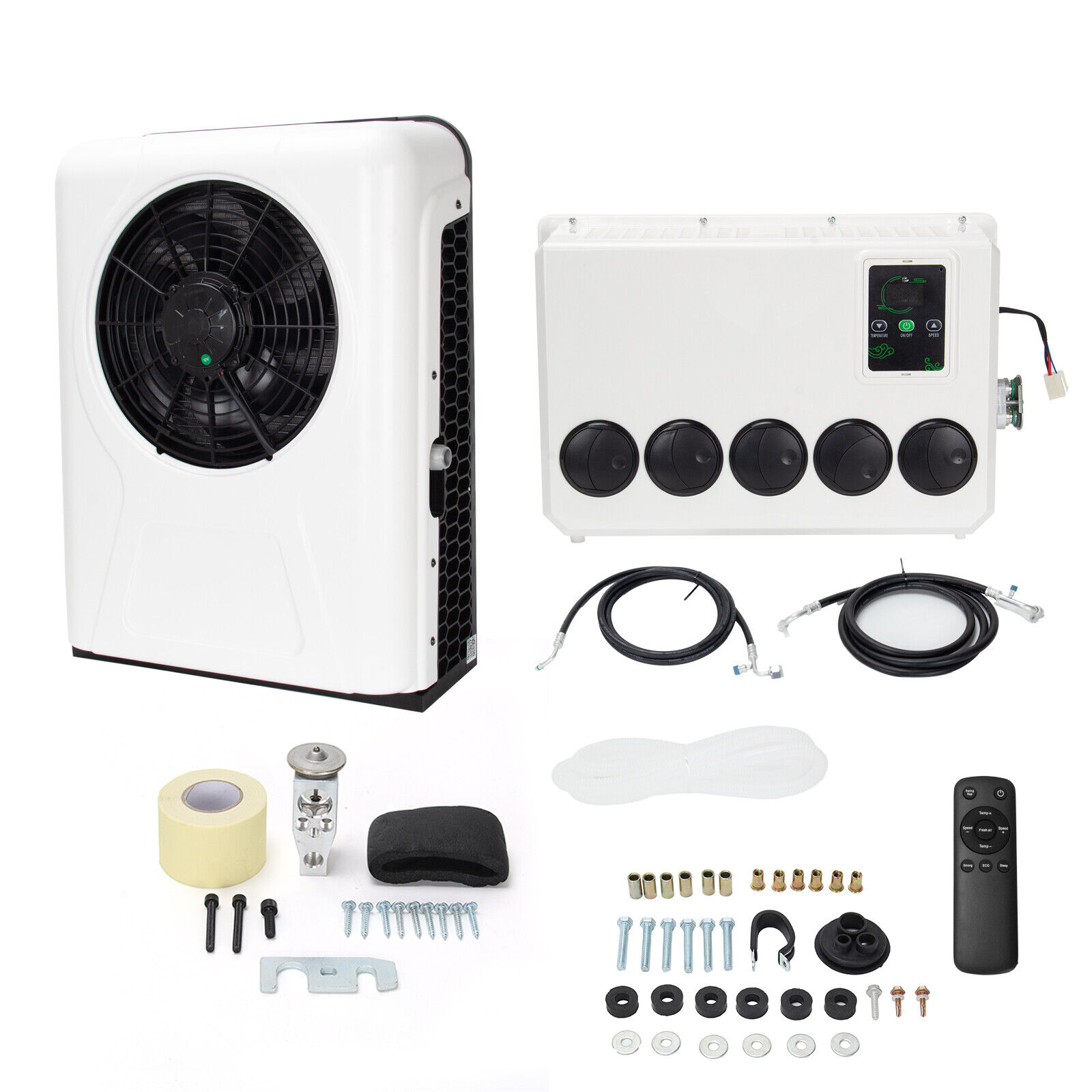 Jrswin 12000 BTU Split Air Conditioner, White