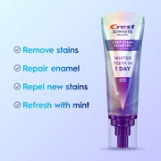 Crest Toothpaste 3DWhite Deep Stain Remover Ultra White - 3.1oz/2pk